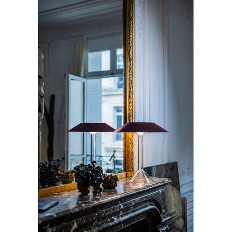 Foscarini - Chapeaux M Pöytävalaisin Dark Red