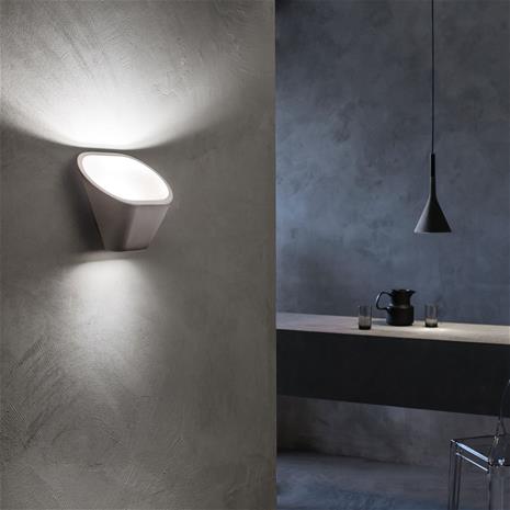 Foscarini - Aplomb Seinävalaisin RS7 White