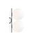 Flos IC Lights C / W1 Ceiling / Wall Lamp Double, Chrome – kuva 7