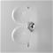 Flos IC Lights C / W1 Ceiling / Wall Lamp Double, Chrome – kuva 8