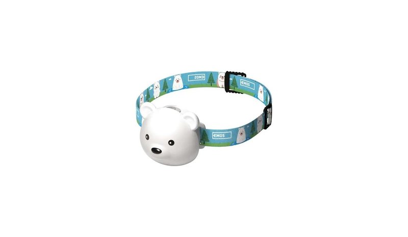 Ladattava LED-otsalamppu LED/USB 500 mAh karhu – kuva 1/1