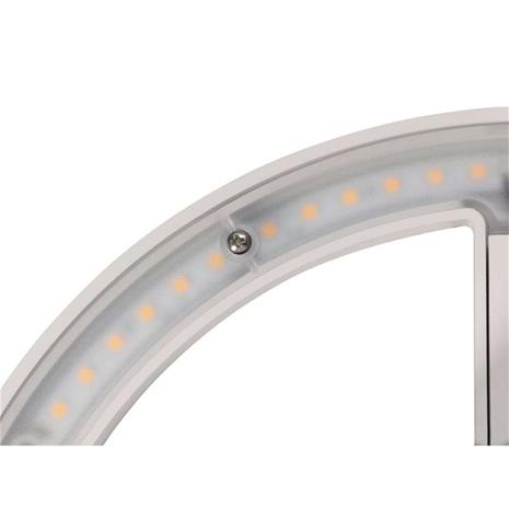 SLV - Q-Ring Seinävalaisin w/Sensor IP54 White SLV
