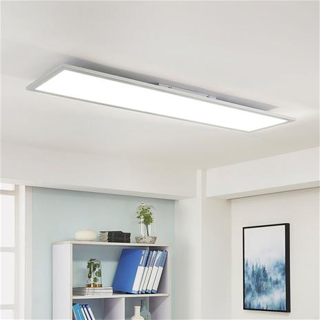 Arcchio Lysander -LED-paneeli CCT 119cm 36W, hopea – kuva 4/4