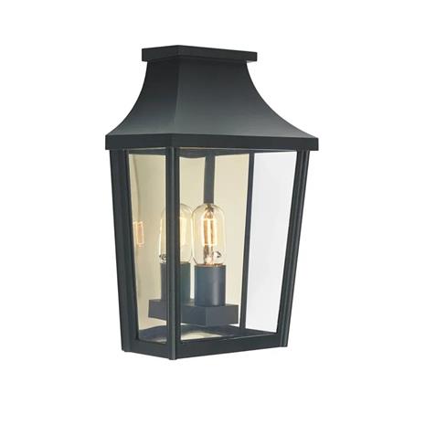 Norlys London 497 Seinävalaisin E27, 57W, IP65 Musta