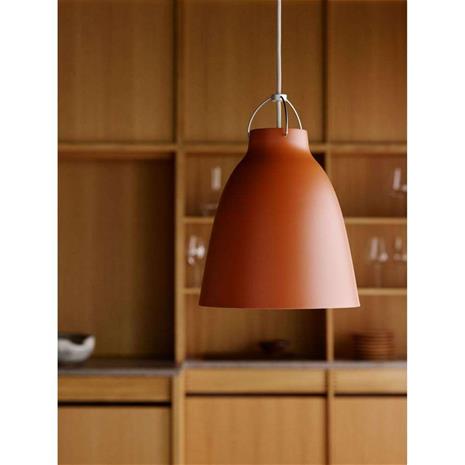 Fritz Hansen - Caravaggio™ P2 Riippuvalaisin Mattaa Rusty Punainen