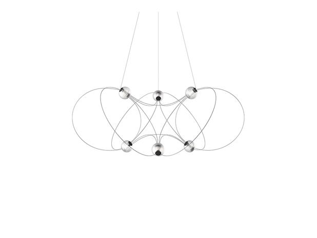 DCWéditions - Munari 6 Riippuvalaisin Musta
