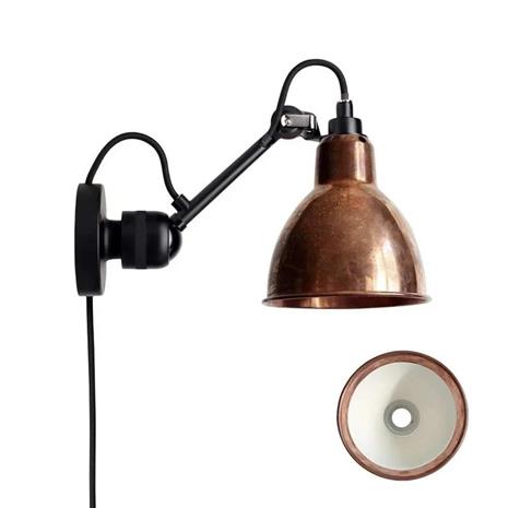 DCW - 304CA Seinävalaisin Raw Copper/White Lampe Gras