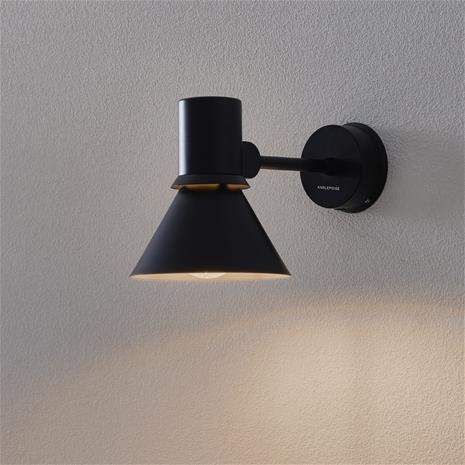 Anglepoise Type 80 W1 -seinävalaisin, mattamusta – kuva 5/5