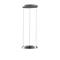 Light Point - Edge Round Riippuvalaisn Ø500 Titanium – kuva 2