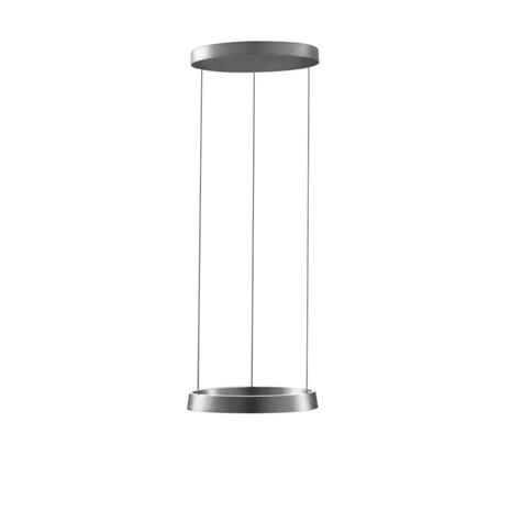 Light Point - Edge Round Riippuvalaisn Ø500 Titanium