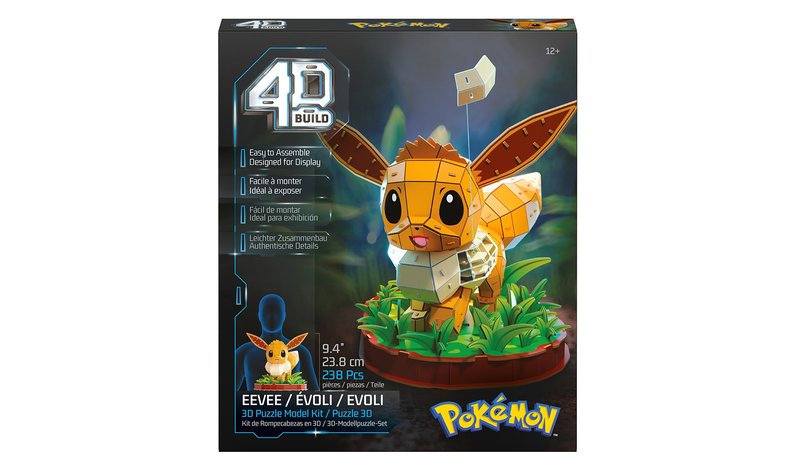4D PUZZLES Pokemon 20 cm - Eevee