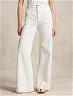 Polo Ralph Lauren Low Str Denim-Wvn-Pants - White - 32