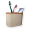 Simiu Wall-mounted Toothbrush Holder - Marble/Beige – kuva 1