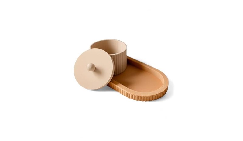 Simiu ROYAL TRAY - Ivory/Beige - 21cm – kuva 1/1