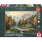 Schmidt Evening at Autumn Lake 1000p palapeli – kuva 1