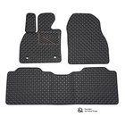 QuiltyMats-matot Dodge RAM 2019-nykyinen (3 kpl), Musta-Harmaa /13-MAX3