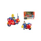 Simba Sam Fire Rescue Motorbike + Figurine