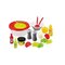 Ecoiffier Mixed salad set – kuva 1