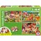 Schmidt Animals on the Farm 3x48p palapeli – kuva 1