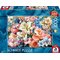 Schmidt Flowers in Pastel 1000p palapeli – kuva 1