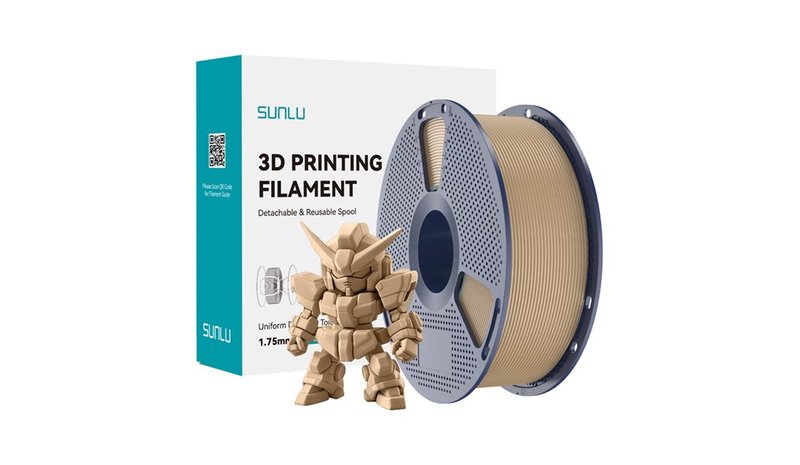 Sunlu PLA+ 2.0 filamentti (tammi) – kuva 1/5
