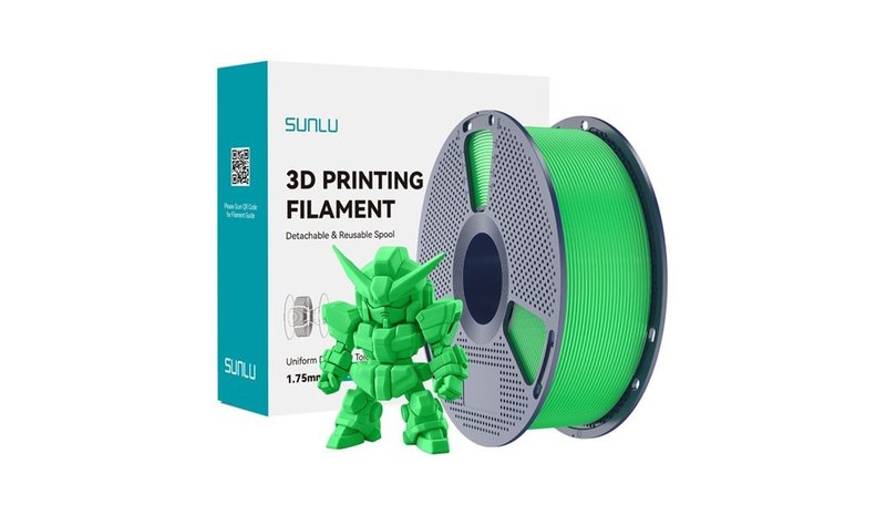 Sunlu PLA+ 2.0 filamentti (vihreä) – kuva 1/5