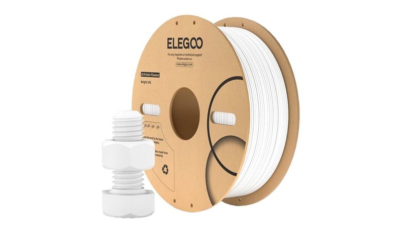 ELEGOO ABS filamentti (valkoinen) – kuva 1/4