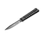 Böker - taskuveitsi Magnum Balisong All Black 22,9 cm