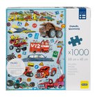 Peliko Kunnas Hurjan hauskat autot 1000p palapeli