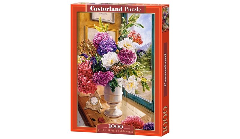 Castorland Still Life with Hydrangeas 1000p palapeli – kuva 1/1