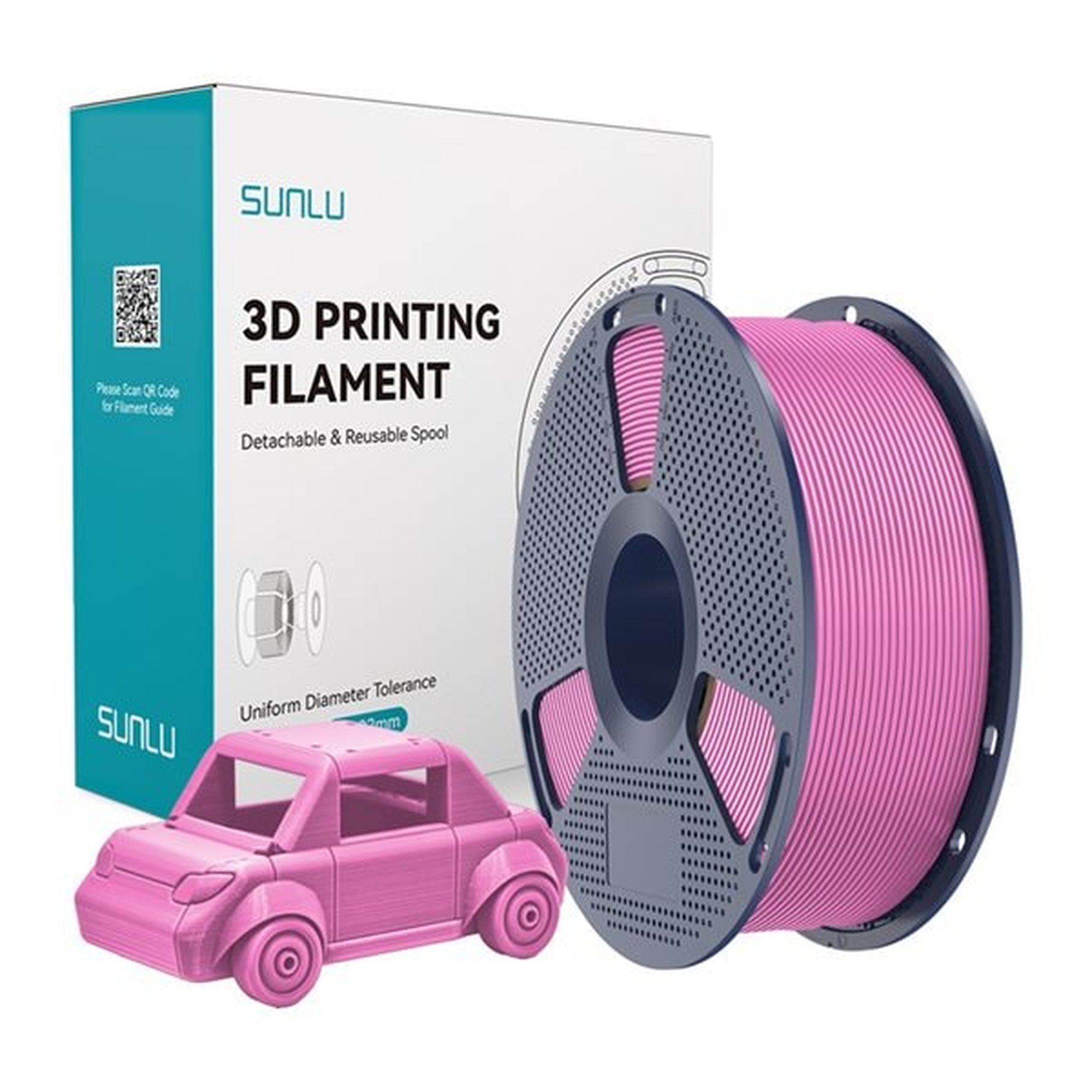 Sunlu PETG Filament - Pink