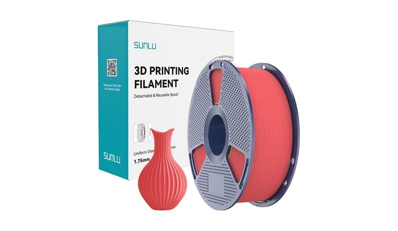 Sunlu PLA Classic Cherry Filamentti – kuva 1/4