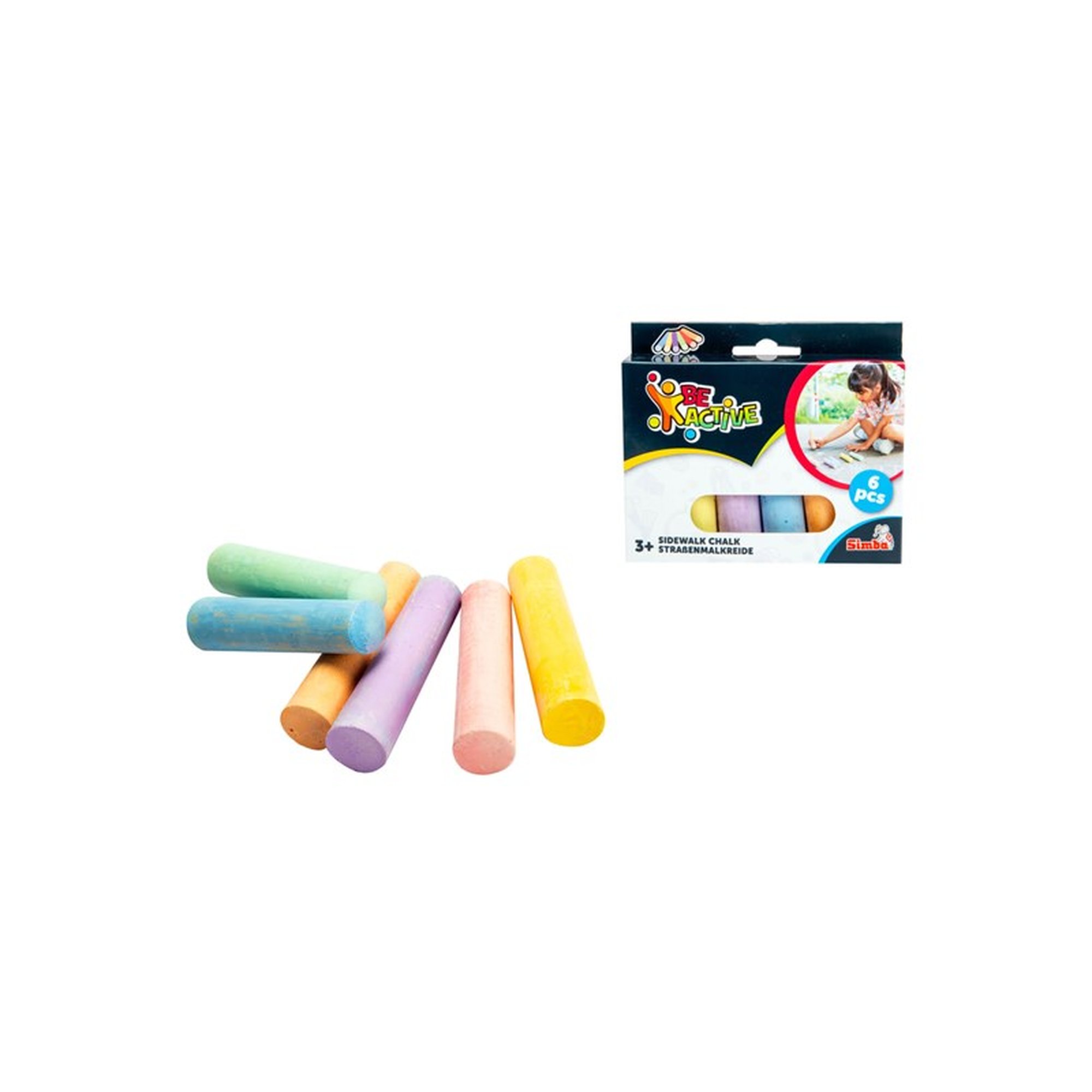 Simba 6 Sidewalk Chalks