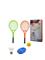 Suntoy Tennisrack Och Trainer Med Två Bollar - Multi/patterned - ONE SIZE – kuva 1