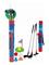 Suntoy Golfbag M 3 Klubbor & Tillbehör - Multi/patterned - ONE SIZE – kuva 1
