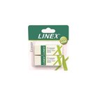 Linex ER30/2B 2 NON PVC ERASERS ON BLISTER CARD