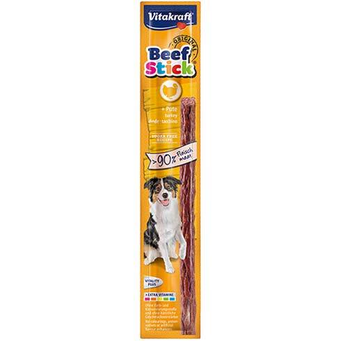 Vitakraft Beef Stick Low Fat with Turkey, Adult, 12 g
