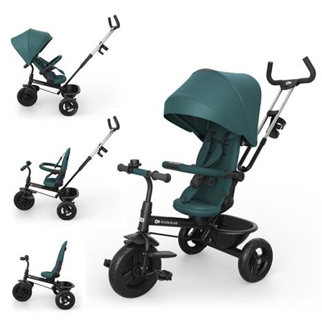 Kinderkraft Kolmipyörä Aston 2 Plus, Vihreä