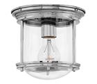 Quintiesse QN-HADRIAN-MINI-F-CM-CLEAR -Ulkokäyttöön tarkoitettu kattovalaisin HADRIAN 1xE27/60W/230V IP44