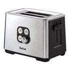 Leivänpaahdin Leivänpa toasteri - TEFAL - TT420D30 - 900 W - 2 viipaletta - Ruostumaton teräs