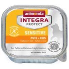 Animonda Integra Protect Sensitive Turkey with Rice, Kissan märkäruoka, Adult, 100 g