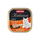 Animonda Vom Feinsten Adult Chicken, Beef and Carrots, Kissan märkäruoka, Viljaton, Soijaton, 100 g