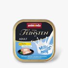 Animonda Vom Feinsten Adult Milkies with Chicken and Milky Filling, Kissan märkäruoka, Viljaton, 100 g