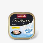 Animonda Vom Feinsten Adult Milkies with Chicken and Yogurt Filling, Kissan märkäruoka, Adult, Viljaton, 100 g