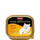 Animonda Vom Feinsten Adult with Poultry and Pasta, Kissan märkäruoka, 100 g