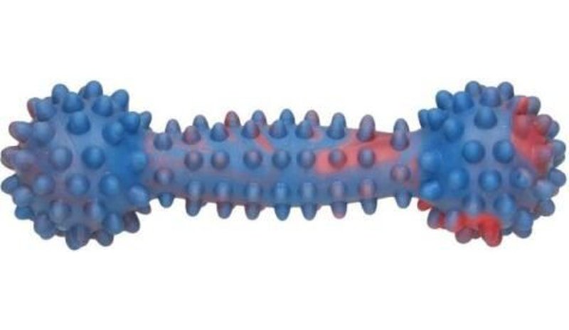 Koiran lelu käsipaino piikillä, 12 cm