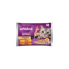 Whiskas 1+ Tasty Mix Classic Creamy Selection, Kissan märkäruoka, Adult, 4 x 85 g