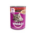 Whiskas Beef in Sauce, Kissan märkäruoka, Adult, 400 g