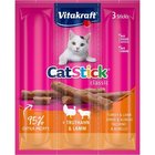Vitakraft Cat Stick Classic Turkey and Lamb, Adult, 18 g