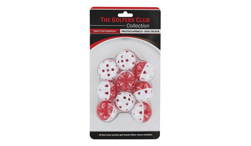 Golf 9-pack harjoitusreikäpallo